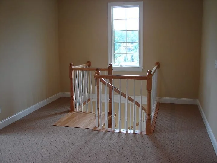 Elegant stair installation