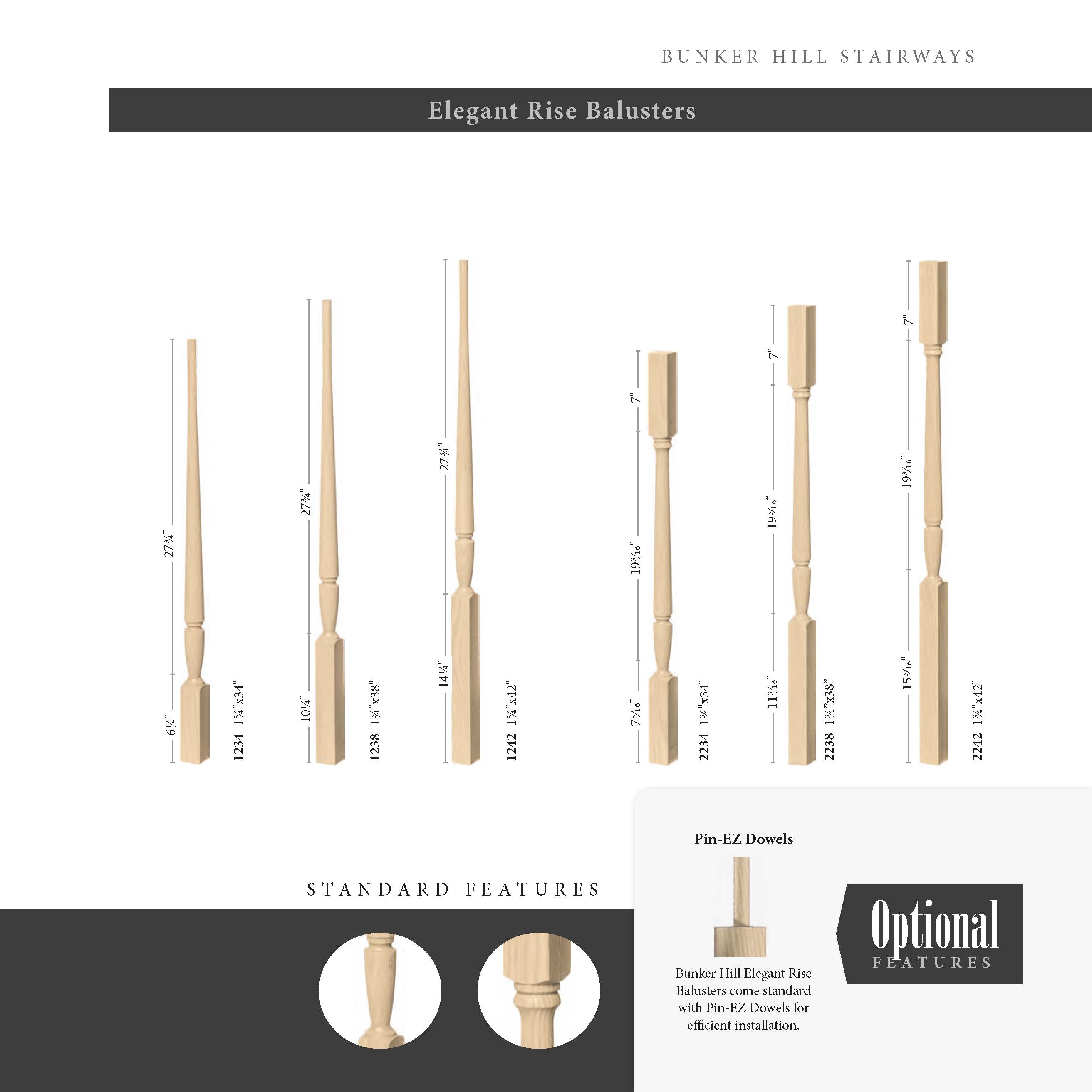 Elegant Rise Balusters