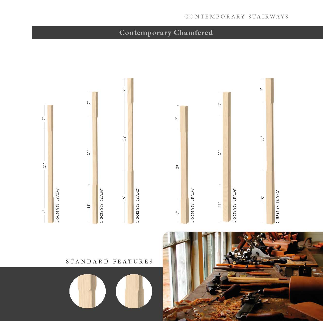 Contemporary Chamfered